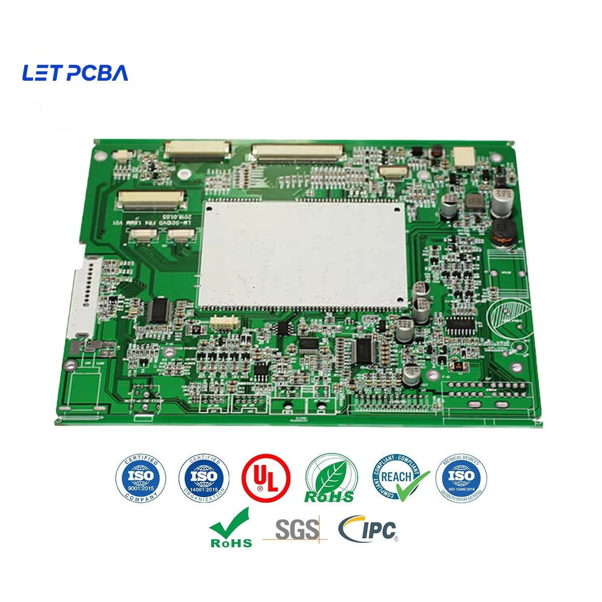 OEM/ODM High-quality Production PCBA Manufacturer OEM Electronic Wall Boiler PCBA  Assembly FR4 Circuit Board Clone Service